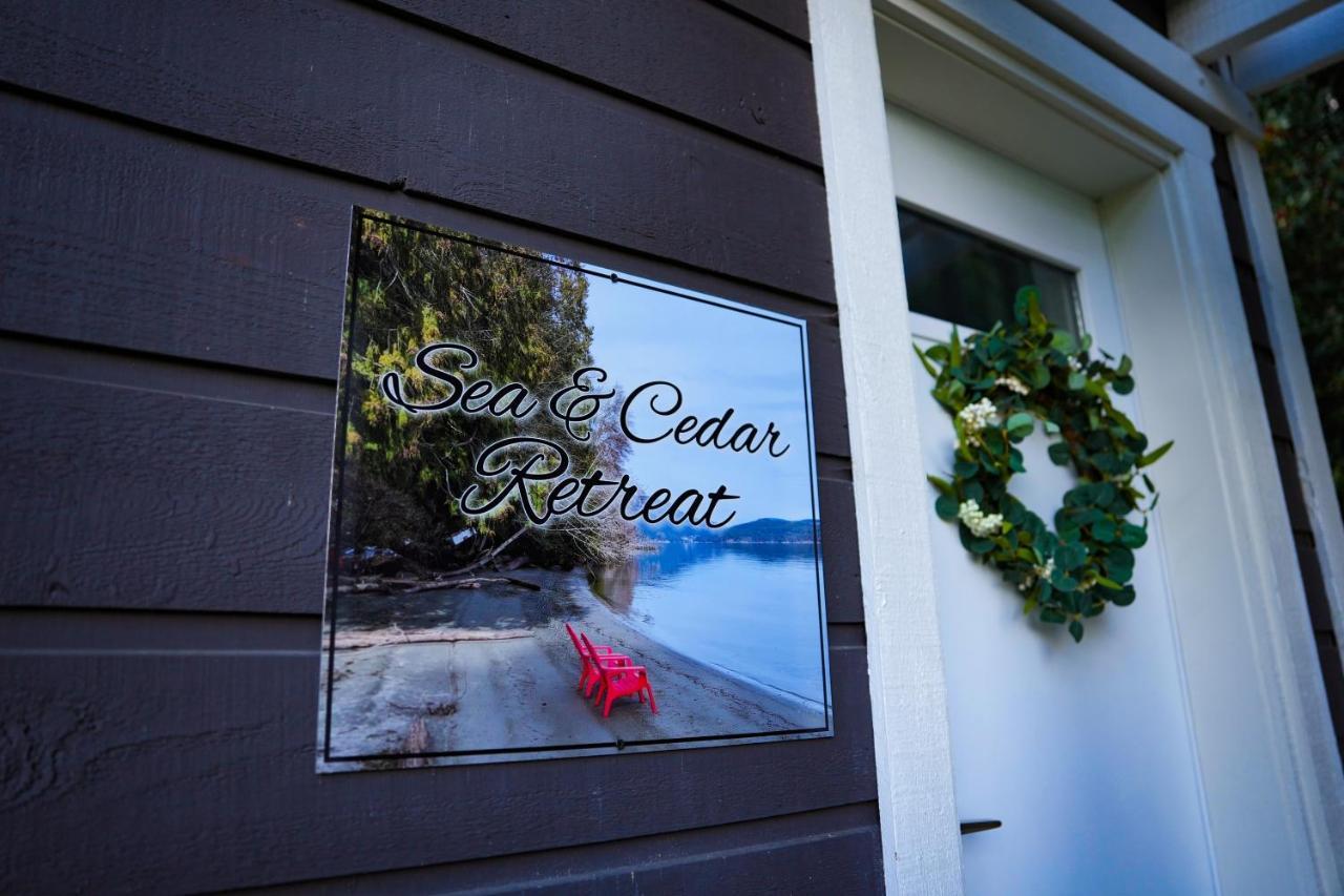 Sea And Cedar Retreat-A Home In A Tranquil Setting Cowichan Bay Extérieur photo